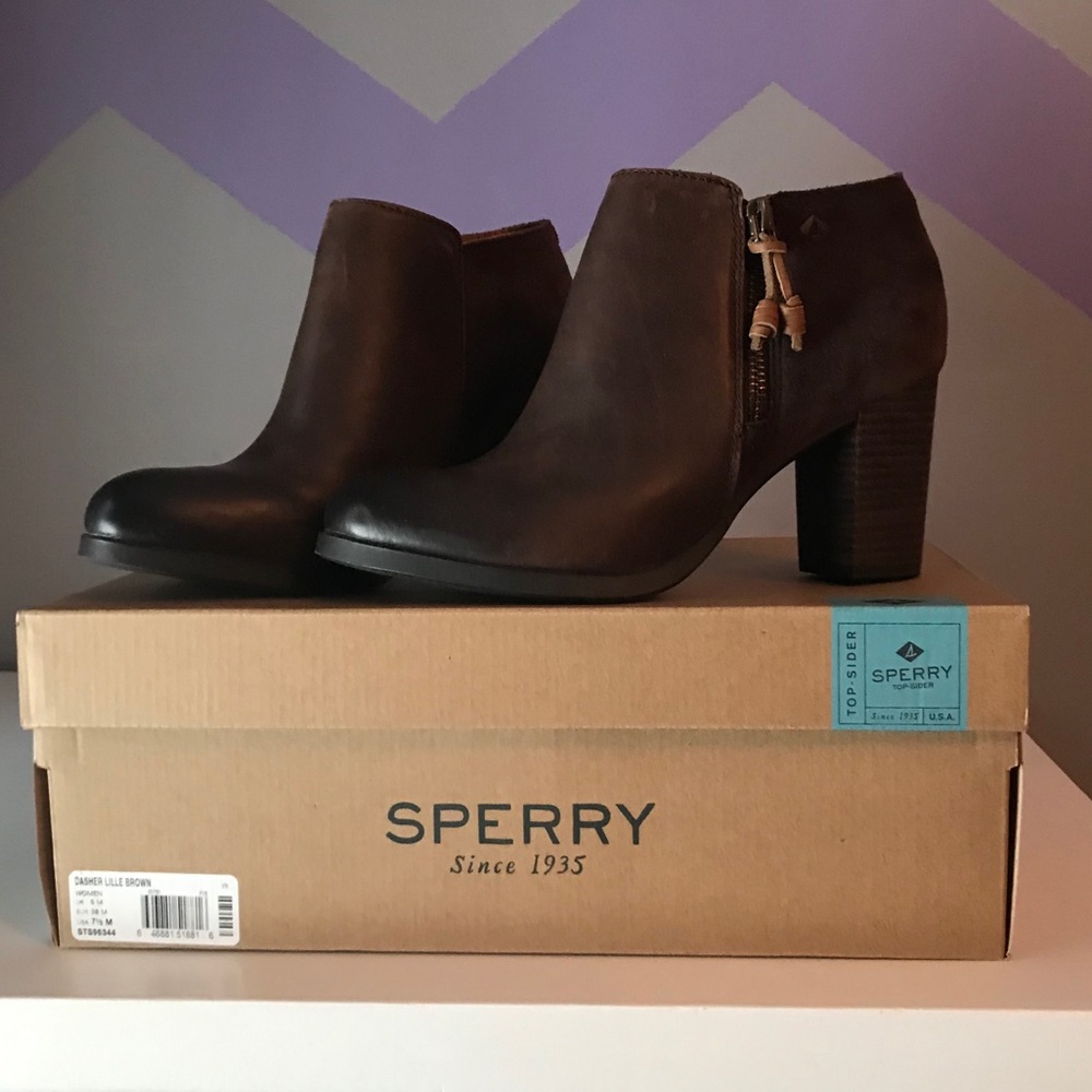Sperry Dasher Lille Brown Boots